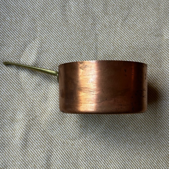 Paul Revere Copper Saucepan with Brass Handle - Picture 1 of 5